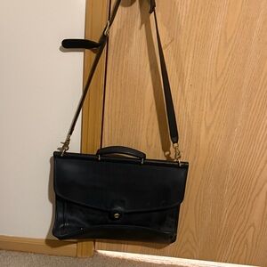 Coach Black Laptop Bag